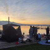 Sauna am See